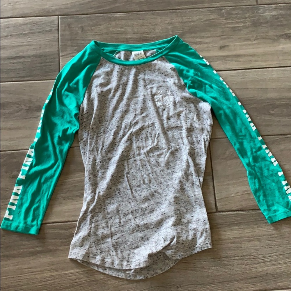Pink long sleeve shirt
